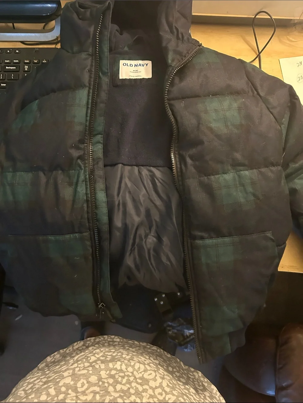 Old Navy puffer jacket